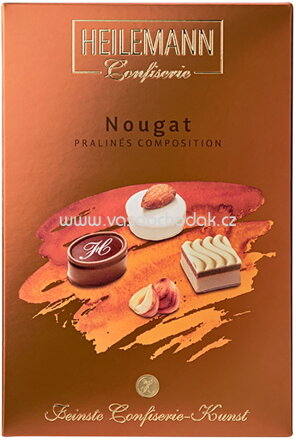 Heilemann Nougat Pralinés Composition, 125g