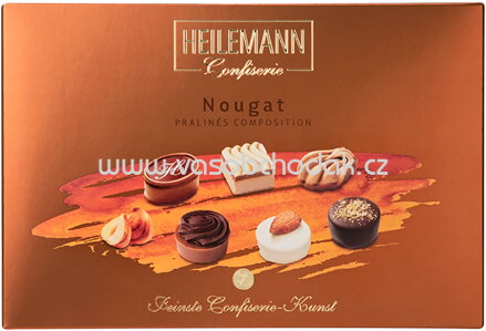 Heilemann Nougat Pralinés Composition, 200g
