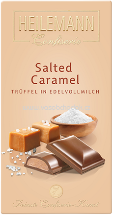 Heilemann Salted Caramel-Trüffel in Edelvollmilch-Schokolade, 100g