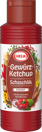 Hela Gewürz Ketchup Schaschlik pikant, 300 ml