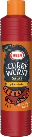 Hela Currywurst Sauce Pikant-lecker, 800 ml
