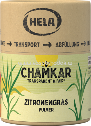 Hela Chamkar Zitronengras Pulver, 60g