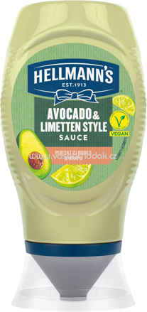 Hellmann's Avocado & Limetten Style Sauce, 250 ml