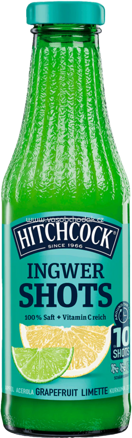 Hitchcock Ingwer Shots Acerola Grapefruit Limette Kurkuma, 500 ml