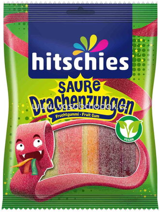 Hitschies Saure Drachenzungen, 125g