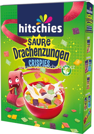 Hitschies Saure Drachenzungen Crispies, 270g