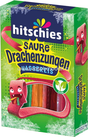 Hitschies Saure Drachenzungen Wassereis 10x40 ml, 400 ml