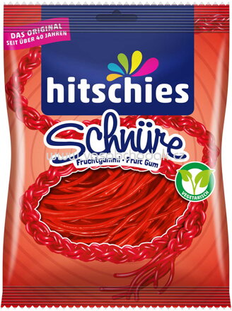 Hitschies Schnüre Erdbeere, 125g
