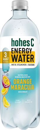 Hohes C Energy Water Orange Maracuja, 750 ml