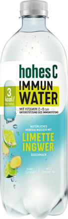 Hohes C Immun Water Limette Ingwer, 750 ml