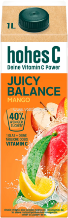 Hohes C Juicy Balance Mango, 1l