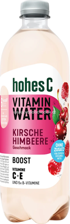 Hohes C Vitamin Water Kirsche Himbeere Boost, 750 ml