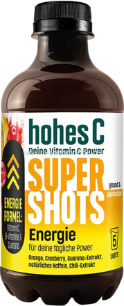Hohes C Super Shots Energie, 330 ml