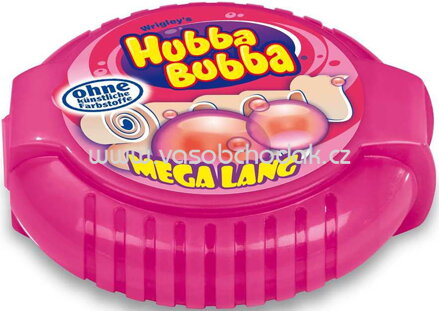 Hubba Bubba Bubble Tape Fancy Fruit, 56g