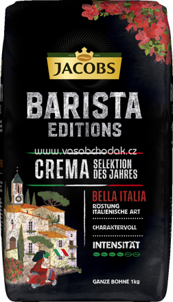 Jacobs Barista Edition Selection des Jahres Crema Bella Italia, 1 kg
