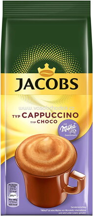 Jacobs Typ Cappuccino Choco mit Milka, Nachfüllbeutel, 500g