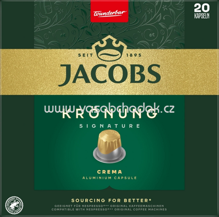 Jacobs Kaffeekapseln Krönung Crema, 20 St