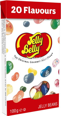 Jelly Belly 20 Sorten Mix Flip Top Box, 100g