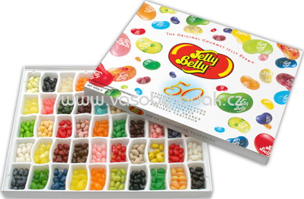 Jelly Belly 50 Sorten Mix Geschenkpackung, 600g