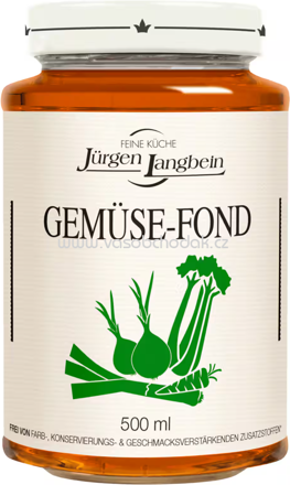 Jürgen Langbein Gemüse Fond, 500 ml