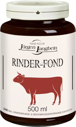 Jürgen Langbein Rinder Fond, 500 ml