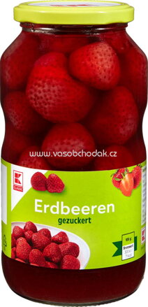 K-Classic Erdbeeren, gezuckert, 680g