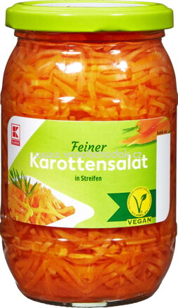 K-Classic Feiner Karottensalat in Streifen, 330g