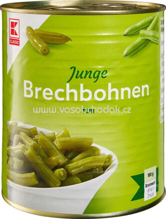 K-Classic Junge Brechbohnen, fein, 800g