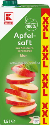 K-Classic XXL Apfelsaft, 1,5l