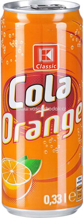K-Classic Cola+Orange, 330 ml