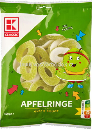 K-Classic Apfelringe, 400g