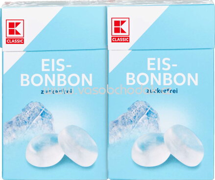 K-Classic Eisbonbons, zuckerfrei, 2x44g