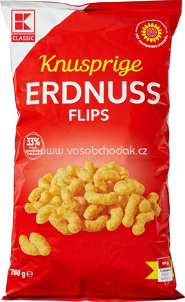 K-Classic Knusprige Erdnuss Flips, 200g