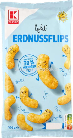 K-Classic Erdnussflips, light, 200g