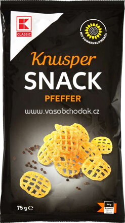 K-Classic Knusper Snack Pfeffer, 75g