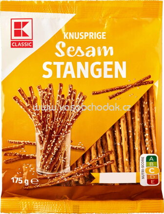 K-Classic Knusprige Sesam Stangen, 250g