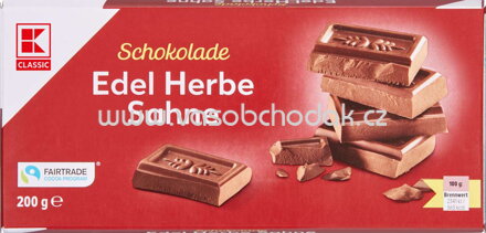 K-Classic Schokolade Edel Herbe Sahne, 200g