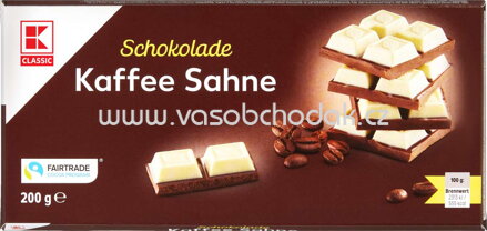 K-Classic Schokolade Kaffee Sahne, 200g