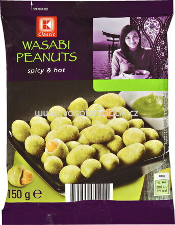 K-Classic Wasabi Erdnüsse, 150g