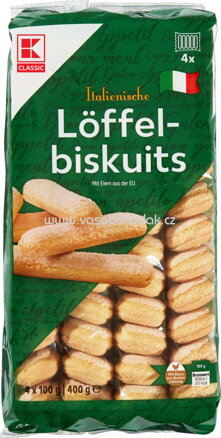 K-Classic Italienische Löffelbiskuits, 400g