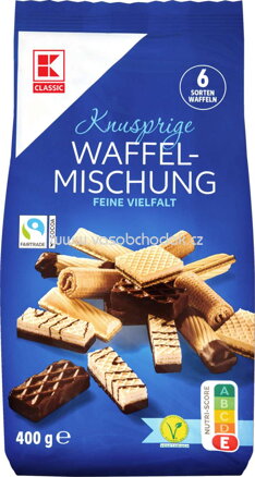 K-Classic Knusprige Waffel Mischung, 400g