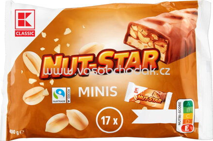 K-Classic Nut Star Minis, 300g