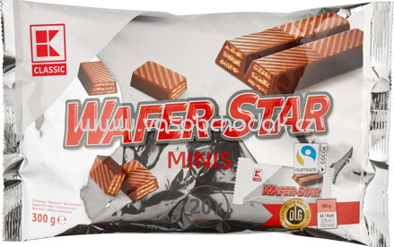 K-Classic Waffer Star Minis, 300g