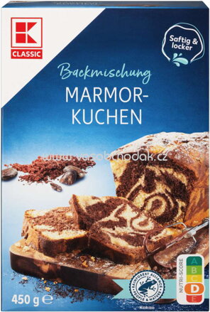 K-Classic Backmischung Marmor Kuchen, 500g