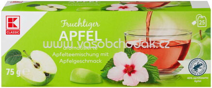 K-Classic Früchtetee Apfel, 25 Beutel