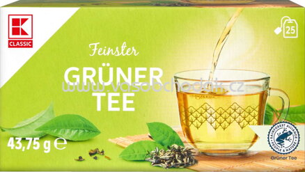 K-Classic Grüner Tee, 25 Beutel