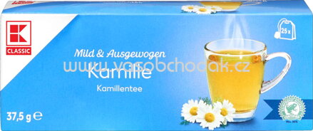 K-Classic Kräutertee Kamille, 25 Beutel
