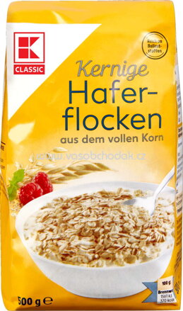 K-Classic Kernige Haferflocken, 500g