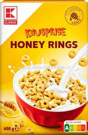 K-Classic Honey Rings, 600g