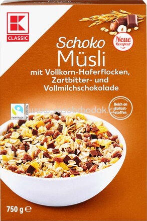 K-Classic Schoko Müsli, 750g